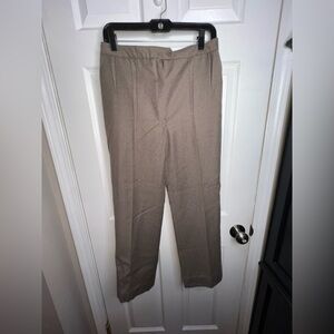 Vtg Harve Benard Women’s 6 Straight Leg Wool Trouser Dress Pant S Lined Brown